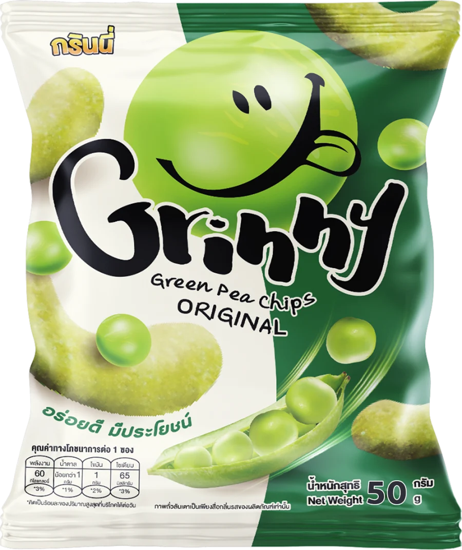 GRINNY GREEN PEA SNACKS